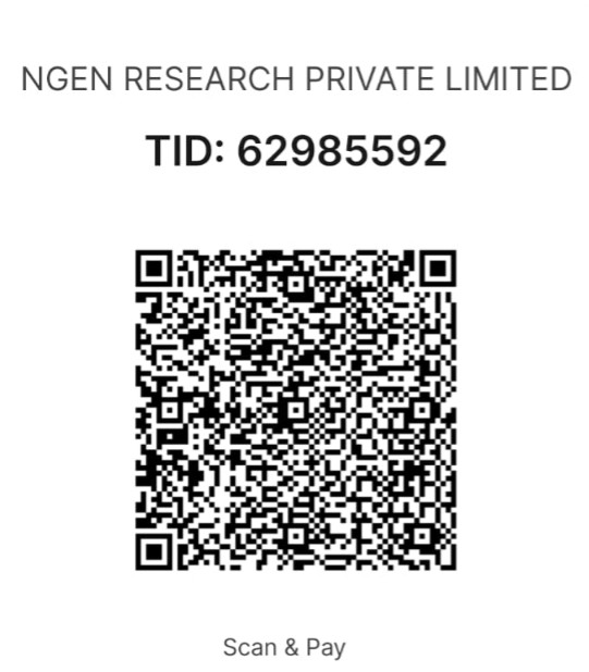 UPI QR code for NGEN Research Private Limited